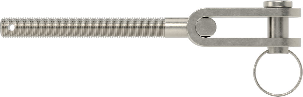 Gerdirme - Kaldırma için Değil, Çatal Uç, 3/8"-24 Sağ Dişli