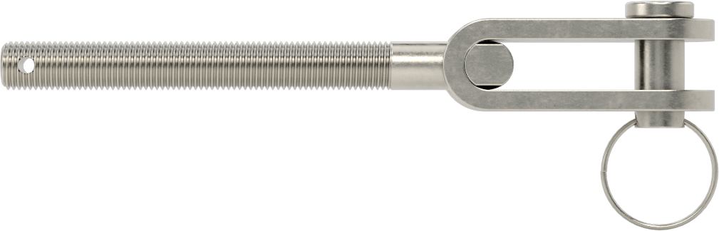 Gerdirme - Kaldırma için Değil, Çatal Uç, 3/8"-24 Sol Diş