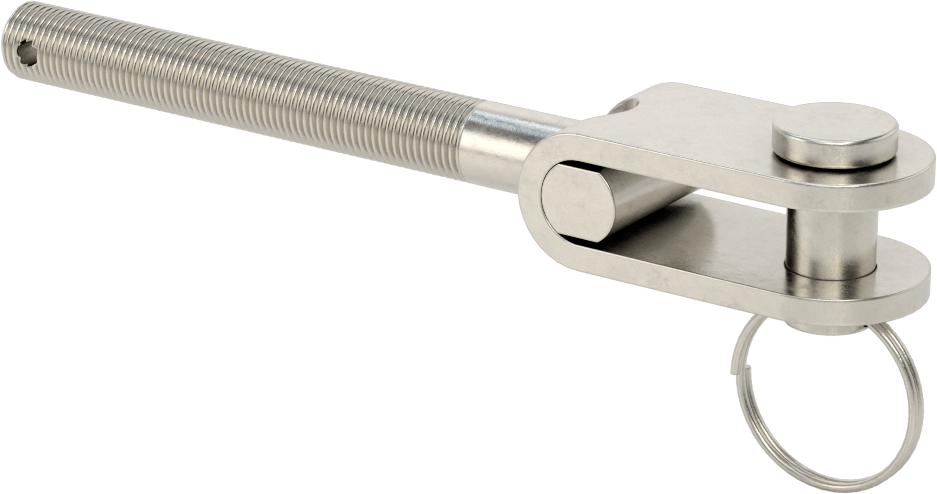 Gerdirme - Kaldırma için Değil, Çatal Uç, 1/2"-20 Sol Diş