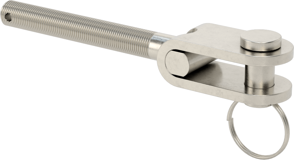 Gerdirme - Kaldırma için Değil, Çatal Uç, 5/8"-18 Sol Diş
