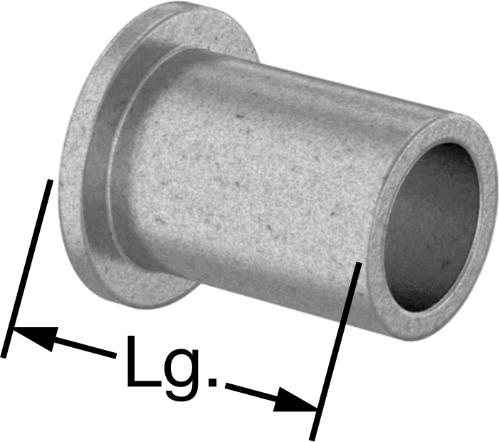 Yağ Dolgulu Flanşlı Kovanlı Rulman, Gıda Endüstrisi, 3/8" Mil için, 1/2" Muhafaza İç Çapı, 3/4" Uzunluk