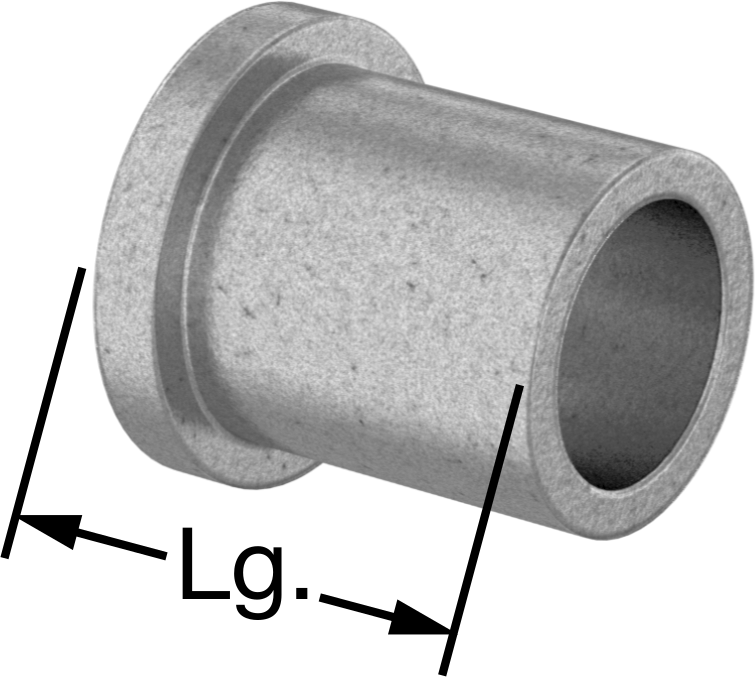Yağ Dolgulu Flanşlı Kovanlı Rulman, Gıda Endüstrisi, 3/4" Mil için, 1" Muhafaza İç Çapı, 1-1/4" Uzunluk