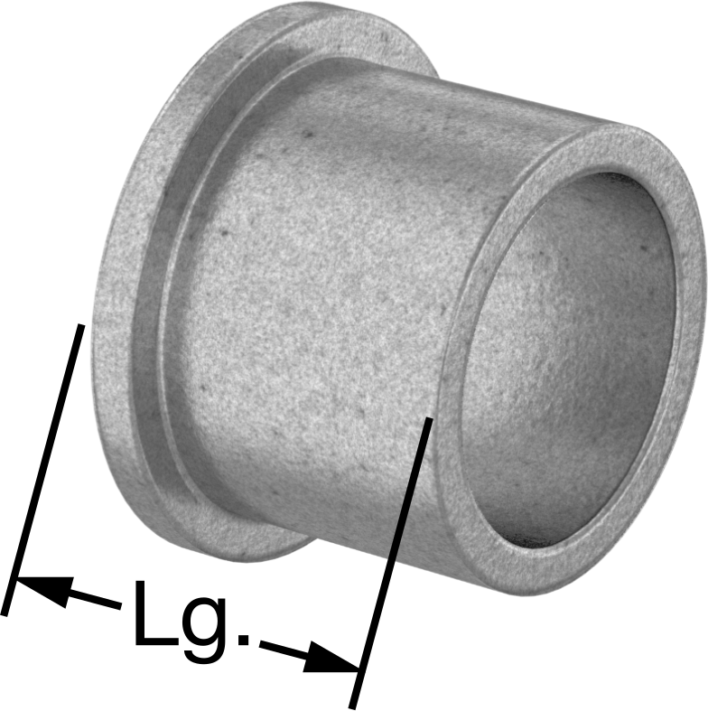 Yağ Dolgulu Flanşlı Kovanlı Rulman, Gıda Endüstrisi, 1" Mil Çapı için, 1-1/4" İç Çap, 1" Uzunluk