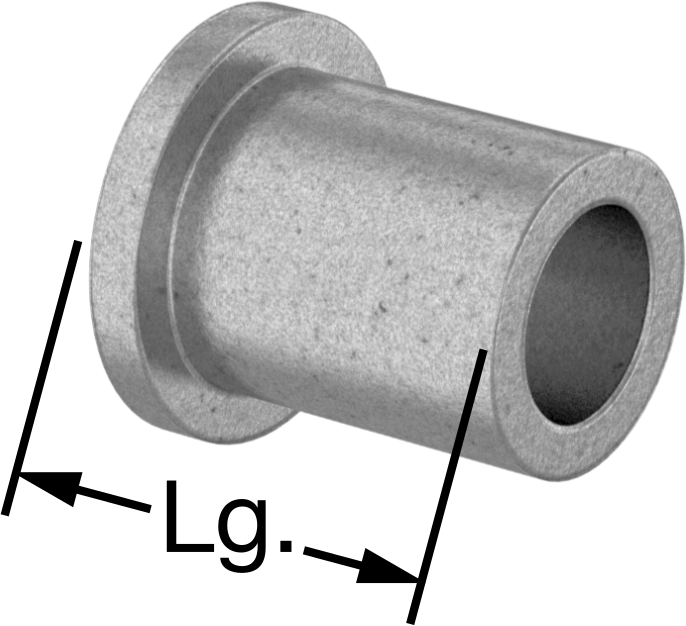 Yağ Dolgulu Flanşlı Kovanlı Rulman, Gıda Endüstrisi, 1/4" Mil Çapı için, 1/2" Uzunluk