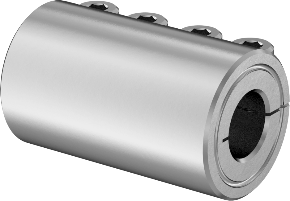 İşlenebilir Delikli Sıkıştırma Mili Kaplini, 303 Paslanmaz Çelik, 8 mm x 8,000 mm-6,000 mm Yuvarlak Mil Çapı için