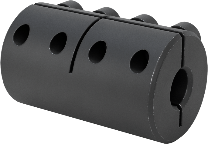 İşlenebilir Delikli Sıkıştırma Mili Kaplini, Çelik, 8 mm x 8.000 mm-6.000 mm Tırnaklı Mil Çapı için
