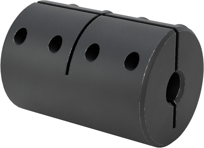 İşlenebilir Delikli Sıkıştırma Mili Kaplini, Çelik, 10 mm x 10.000 mm-6.000 mm Tırnaklı Mil Çapı için