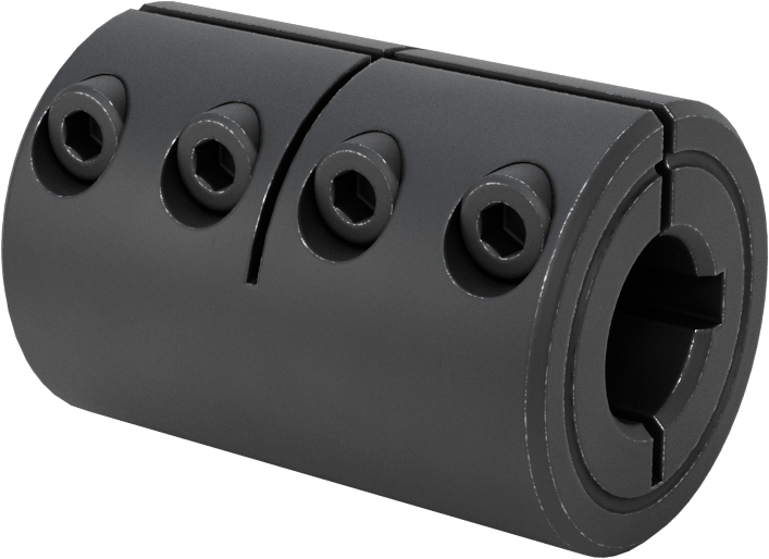 İşlenebilir Delikli Sıkıştırma Mili Kaplini, Çelik, 10 mm x 10.000 mm-6.000 mm Tırnaklı Mil Çapı için