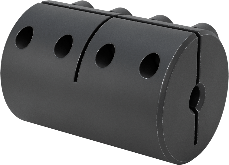 İşlenebilir Delikli Sıkıştırma Mili Kaplini, Çelik, 16 mm x 16.000 mm-6.000 mm Anahtarlı Mil Çapı için