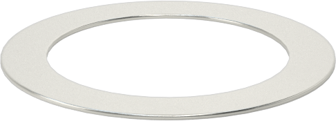 Karbon Çelik Şim, 0,3 mm Kalınlık, 16 mm ID