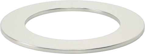 Karbon Çelik Şim, 0,5 mm Kalınlık, 12 mm ID