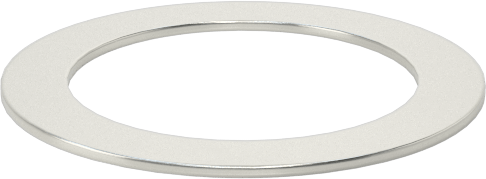 Karbon Çelik Şim, 0,5 mm Kalınlık, 16 mm ID