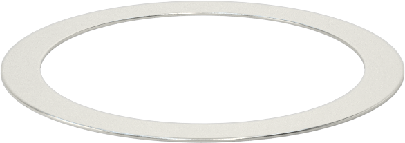 Karbon Çelik Şim, 0,5 mm Kalınlık, 50 mm ID