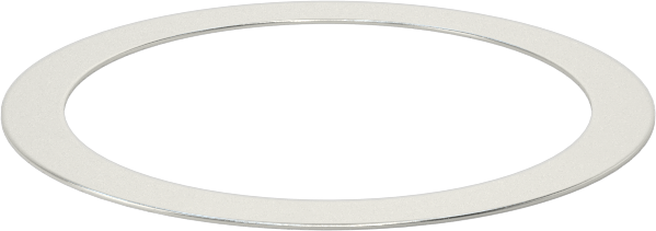 Karbon Çelik Şim, 0,5 mm Kalınlık, 55 mm ID