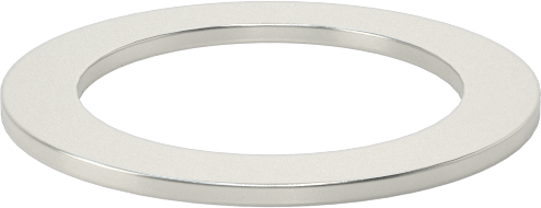 Karbon Çelik Şim, 1 mm Kalınlık, 18 mm ID
