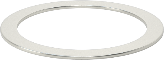 Karbon Çelik Şim, 1 mm Kalınlık, 40 mm ID