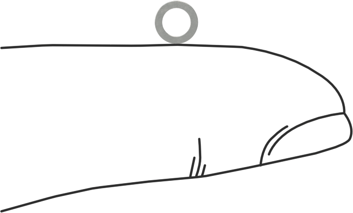 Karbon Çelik Şim, 0,0010" Kalınlık, 1/8" ID