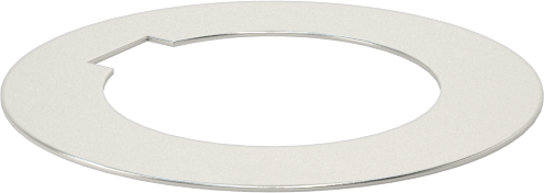 Karbon Çelik Şim, Çentikli, 5/8" Çaplı Yivli Şaftlar için, 0,01 inç Kalınlık