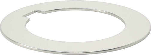 Karbon Çelik Şim, Çentikli, 3/4" Çaplı Tırnaklı Miller için, 0,02" Kalınlık