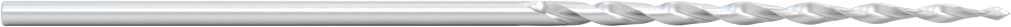 Ahşap Vidaları için Yüksek Hızlı Çelik Matkap Ucu, 1/8" Boyut, 5-1/8" Toplam Uzunluk