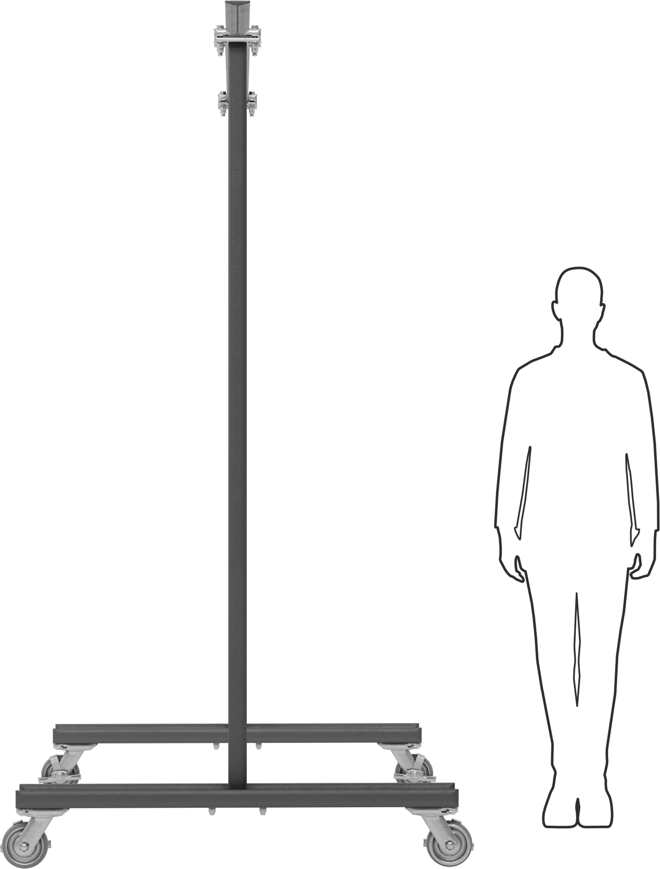 Portallı Vinç, 1/2 Ton/1000 lbs. Kapasite