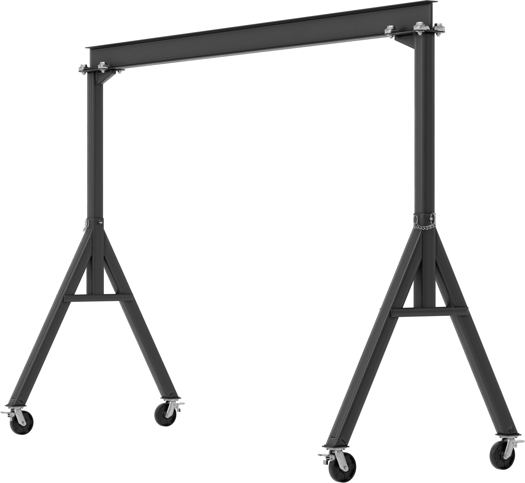 Portallı Vinç, 2 Ton/4000 lb Kapasite, 14'1" Açıklık