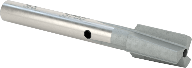 Karbür Uçlu Değiştirilebilir Pilot Havşa, C2 Karbür, 3 Oluk, 3/8" Gövde Çapı