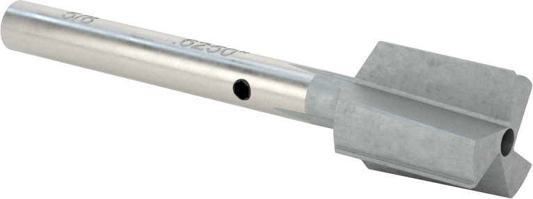 Karbür Uçlu Değiştirilebilir Pilot Havşa, C2 Karbür, 3 Oluk, 5/8" Gövde Çapı
