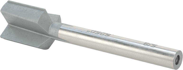 Karbür Uçlu Değiştirilebilir Pilot Havşa, C2 Karbür, 3 Oluk, 5/8" Gövde Çapı