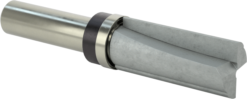 Kenar Kesme Freze Ucu, Yüksek Hızlı Çelik, Üst Pilot, 3/4" Kesme Çapı, 1-3/4" Kesme Uzunluğu