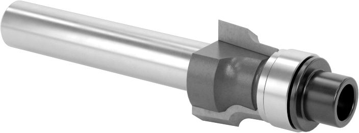 Kenar Kesme Freze Ucu, Mikro Taneli Karbür, 1/2" Kesme Çapı, 3/8" Kesme Uzunluğu