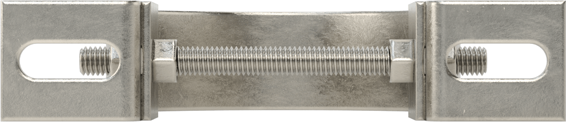 Ayarlanabilir Boru Mesafe Kelepçesi, 316 Paslanmaz Çelik, 4-1/2" ila 4-3/4" ID