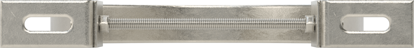 Ayarlanabilir Boru Mesafe Kelepçesi, 316 Paslanmaz Çelik, 10-3/4" ila 11-1/16" ID