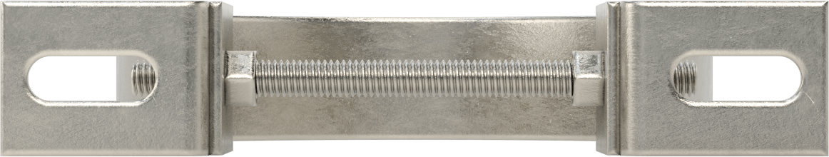 Ayarlanabilir Boru Mesafe Kelepçesi, 304 Paslanmaz Çelik, 6-1/8" ila 6-7/16" ID