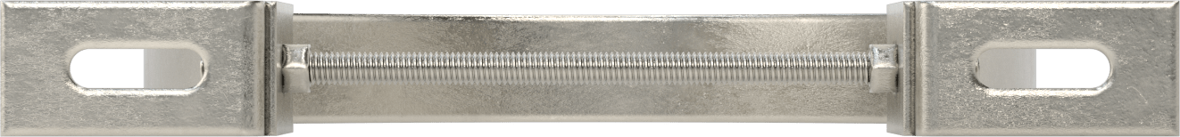 Ayarlanabilir Boru Mesafe Kelepçesi, 304 Paslanmaz Çelik, 10-3/4" ila 11-1/16" ID