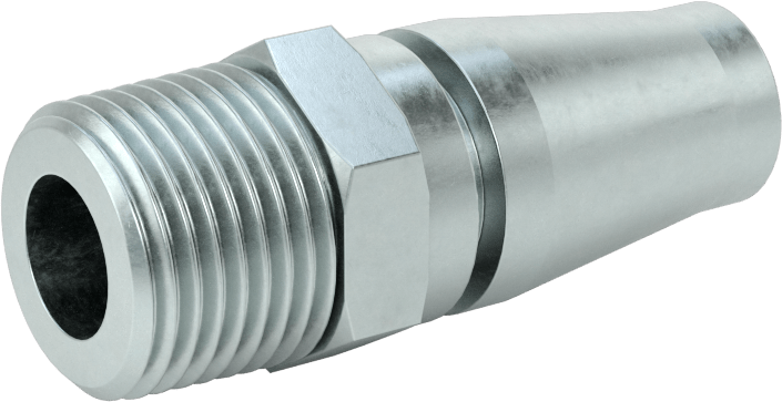 Çinko Kaplamalı Çelik Tıkaç, 1/2 Boyut, 1/4 NPT Erkek