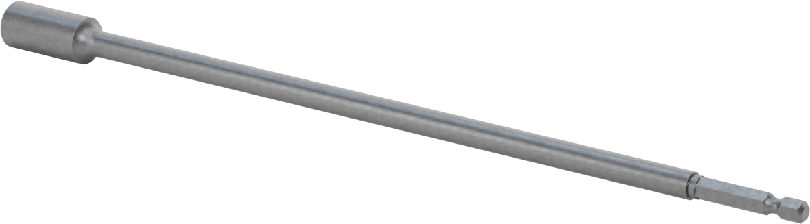 1/4“ Altıgen Şaftlı Matkap Ucu için 12” Uzunlukta Uzatma