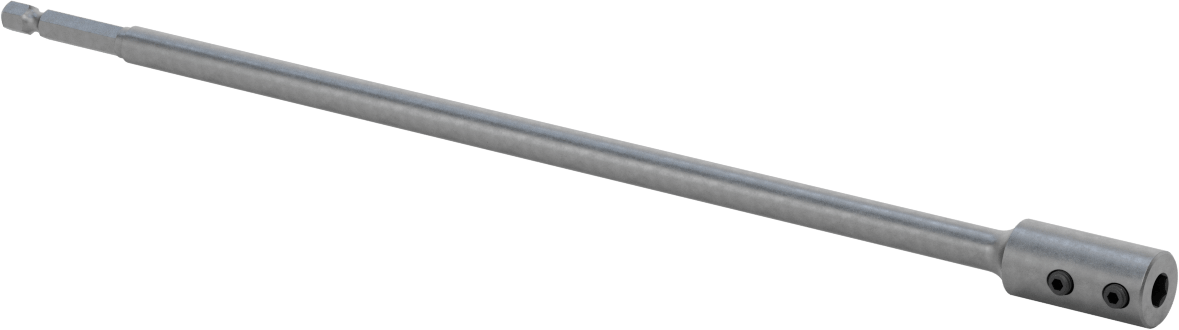 1/4“ Altıgen Şaftlı Matkap Ucu için 12” Uzunlukta Uzatma
