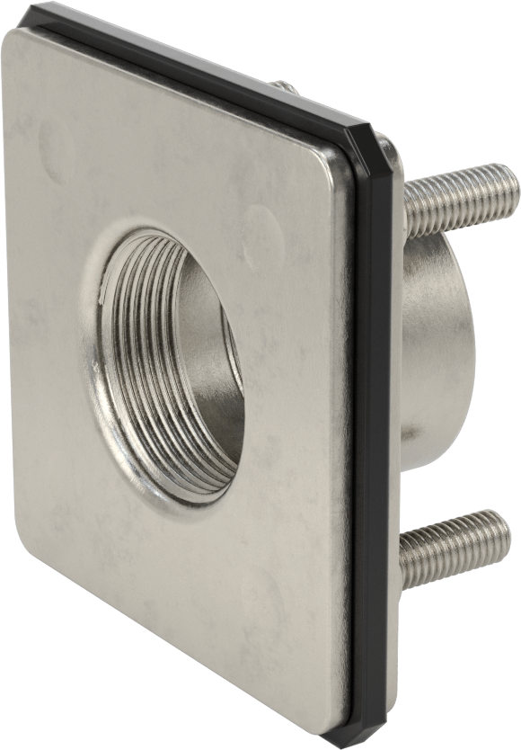 Cıvatalı Duvar Geçiş Adaptörü, 1-1/2 NPT Dişi