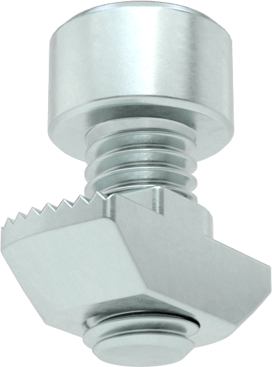 T-Yivli Çerçeve, Takılabilir Çekiç Somunu ve M6 Lokma Başlı, 30 mm Yüksek Ray için
