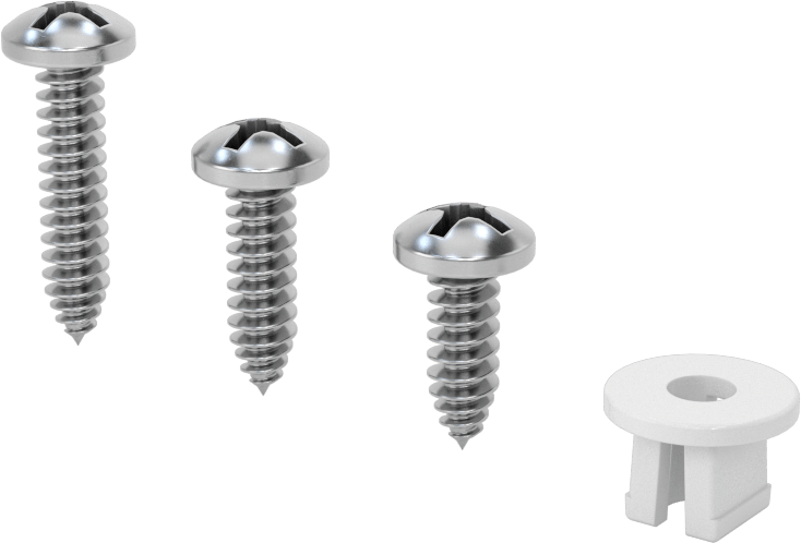 T-Yivli Çerçeve, 40 mm Yüksekliğinde Tek Ray için İtmeli Somun