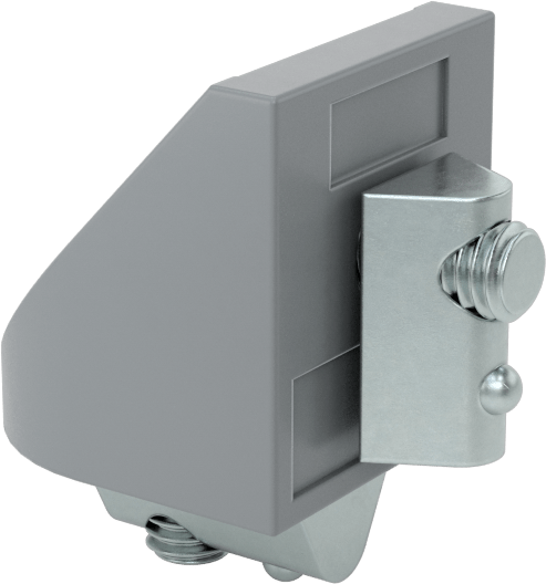 T-Yivli Çerçeve, 30 mm Yüksekliğinde Tek Ray için 360 Derece Dönüş Pivotu