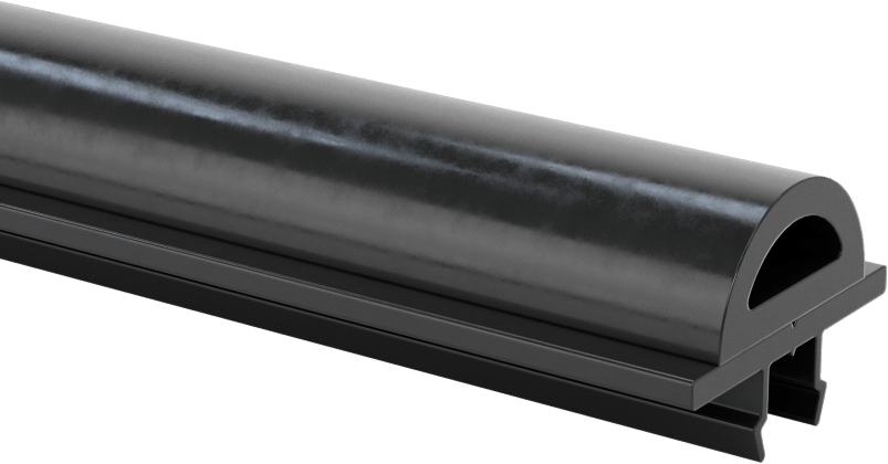 T-Yivli Çerçeve, 1,5 inç ve 40 mm Yüksek Ray için Sıralı Conta, 9/16" Çıkıntı