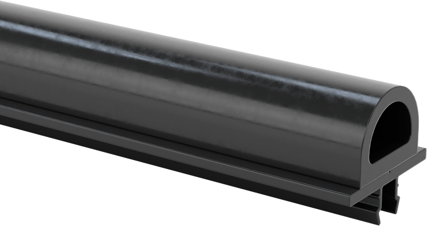 T-Yivli Çerçeve, 1" Yüksek Tek Raylı Sıralı Ampul Contası, 5/8" Çıkıntı