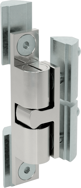 T-Yivli Çerçeve, 1,5" için Ray-Panel Tutma Mandalı, 30 mm ve 40 mm Ray