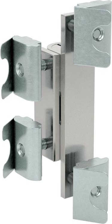 T-Yivli Çerçeve, 45 mm Yüksekliğinde Tek Ray için Ray-Panel Tutma Mandalı