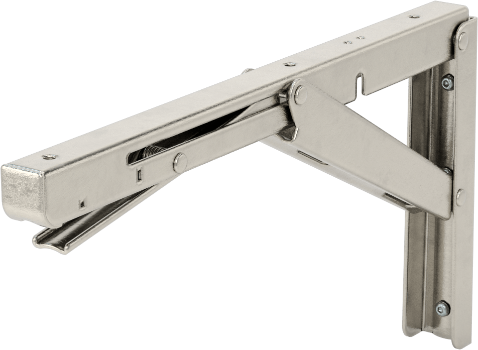 T-Yivli Çerçeve, Raf Konsolu, 1" Yükseklikli Tek Ray için, 1-1/4" Genişlik