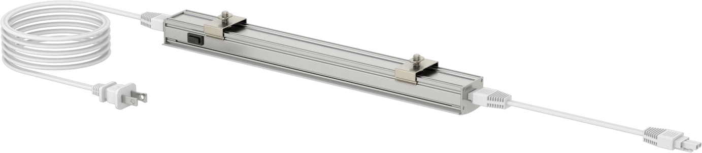 T-Yivli Çerçeve, Şerit Işık, 1-1/2" Genişlik, 12" Uzunluk, 615 Lumens