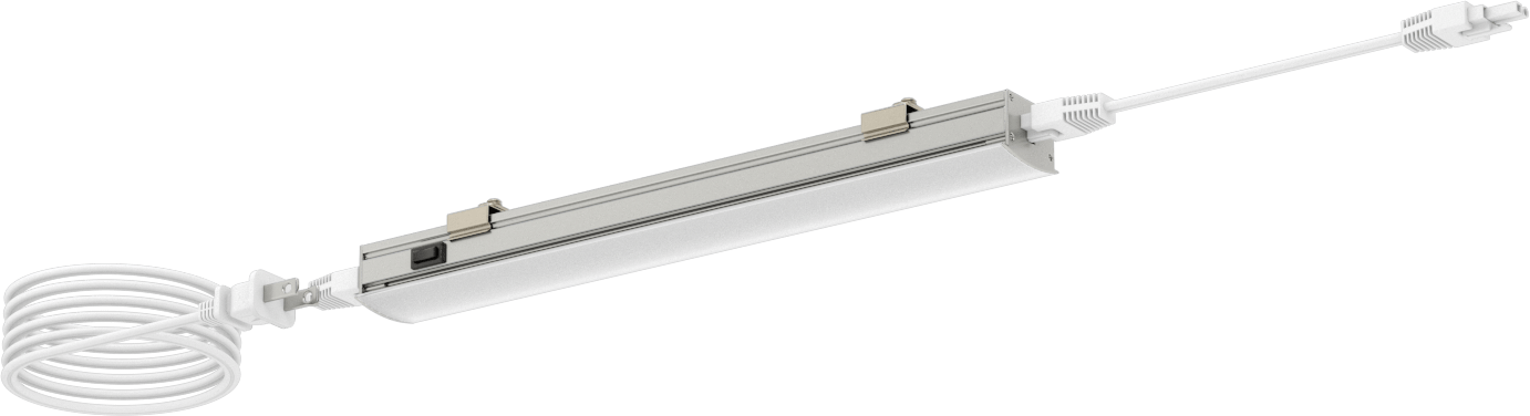 T-Yivli Çerçeve, Şerit Işık, 1-1/2" Genişlik, 12" Uzunluk, 615 Lumens