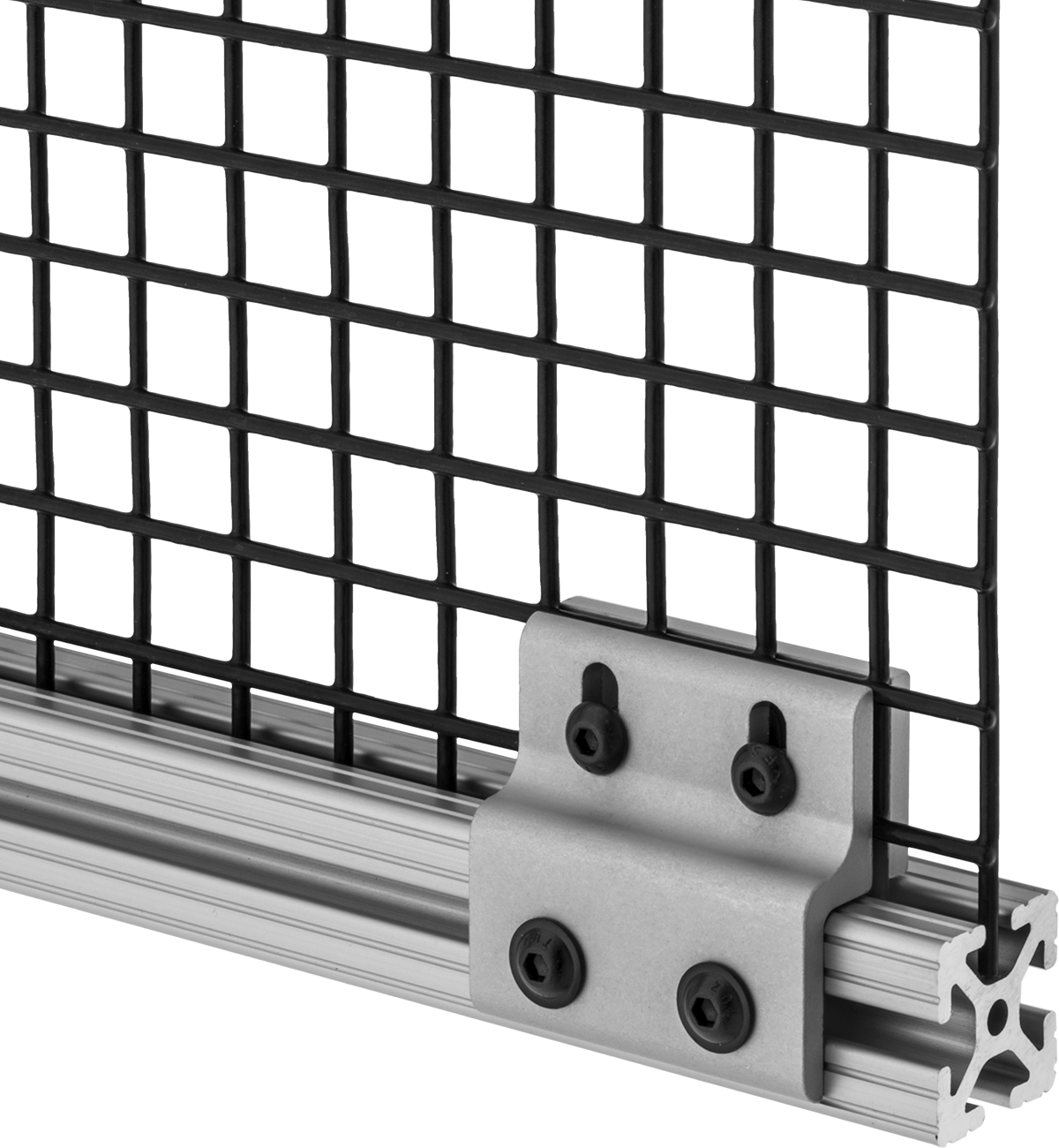 Extended Hanger for Mesh Panels